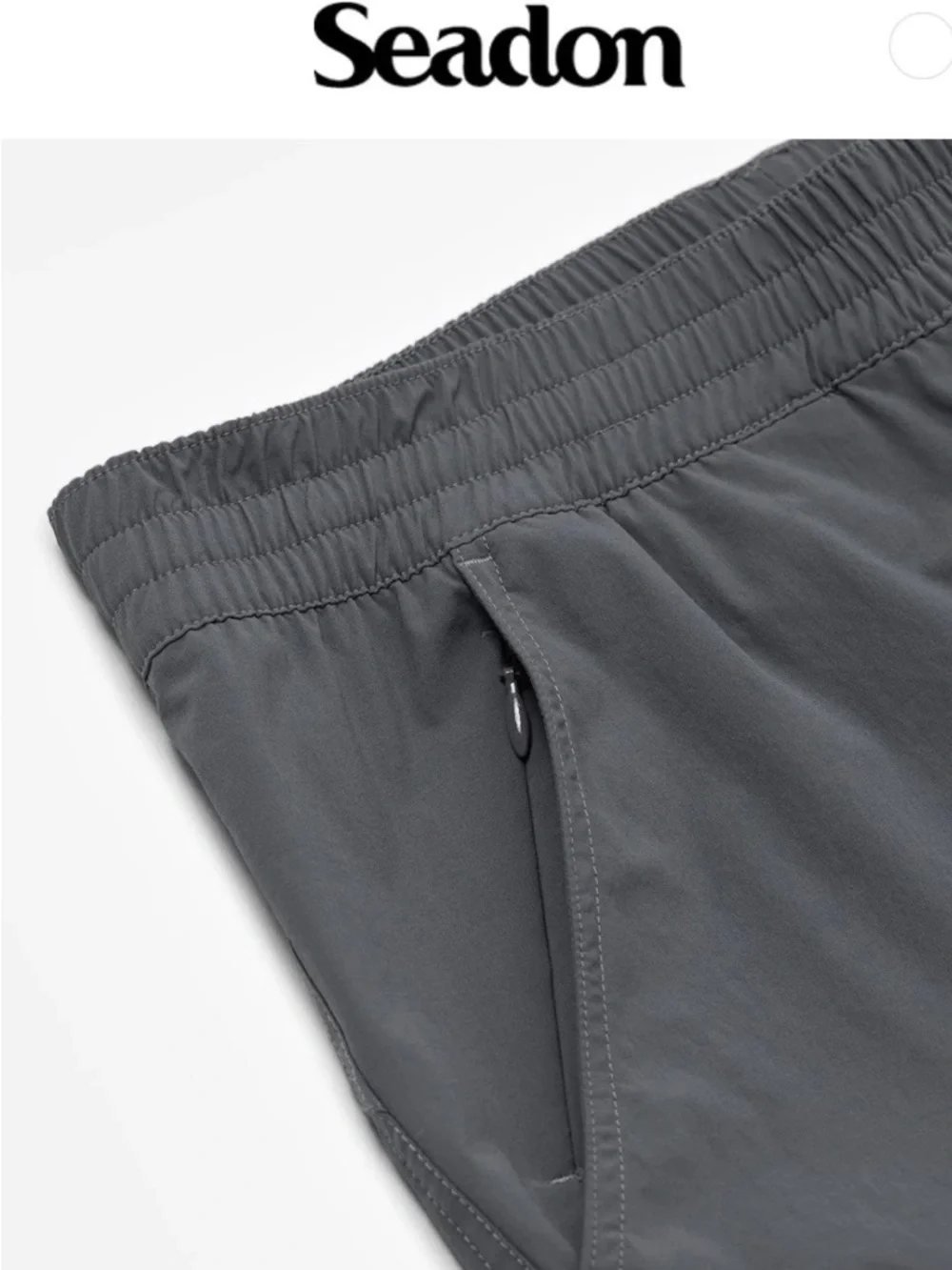 Seadon Women’s Pants Helios Cropped Pants in RiverRock Charcoal NWT size Small - Picture 6 of 14